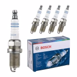 شمع پایه کوتاه تک پلاتین بوش مدل FR7DC-7955 پژو پارس XU7